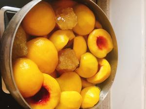 锦绣黄桃罐头的做法 步骤7
