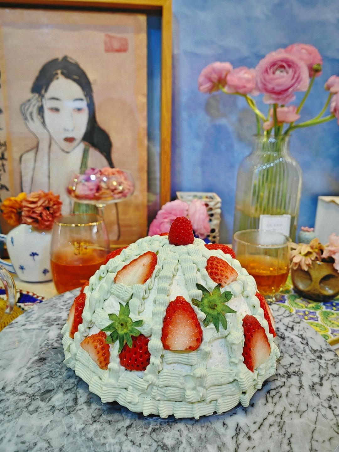 湿润绵密的开心果蛋糕卷！好吃的秘诀都在这了！