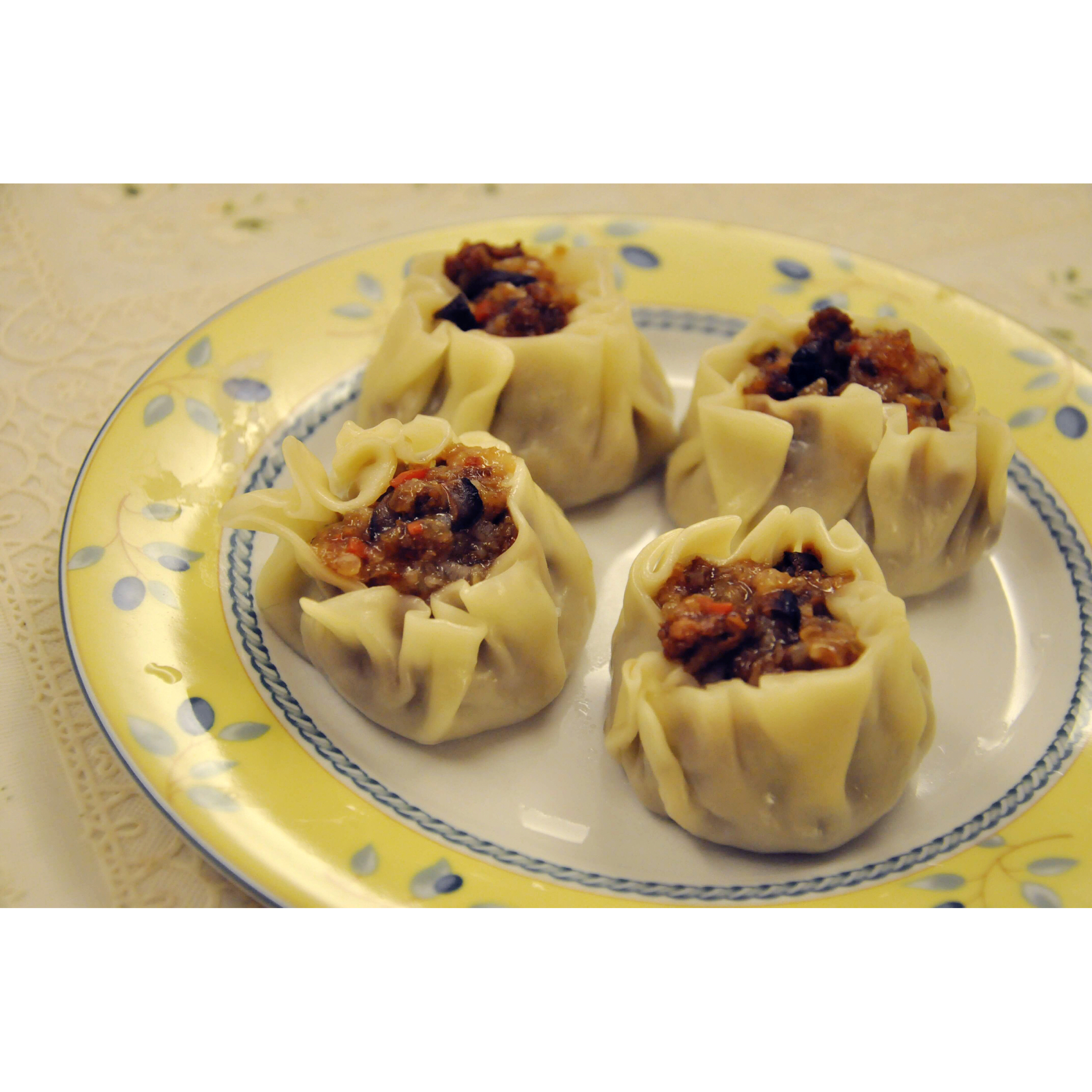 简易糯米烧卖（附烧卖包法）