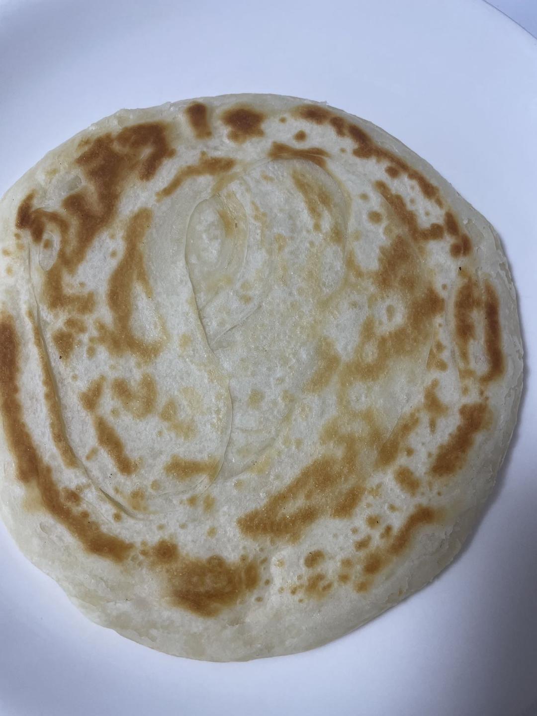 家常小油饼 凉了也不硬 柔软多层 附细节视频详解