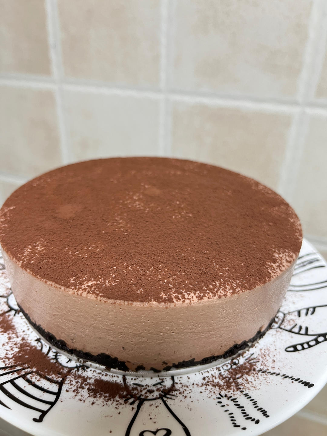 6寸巧克力慕斯