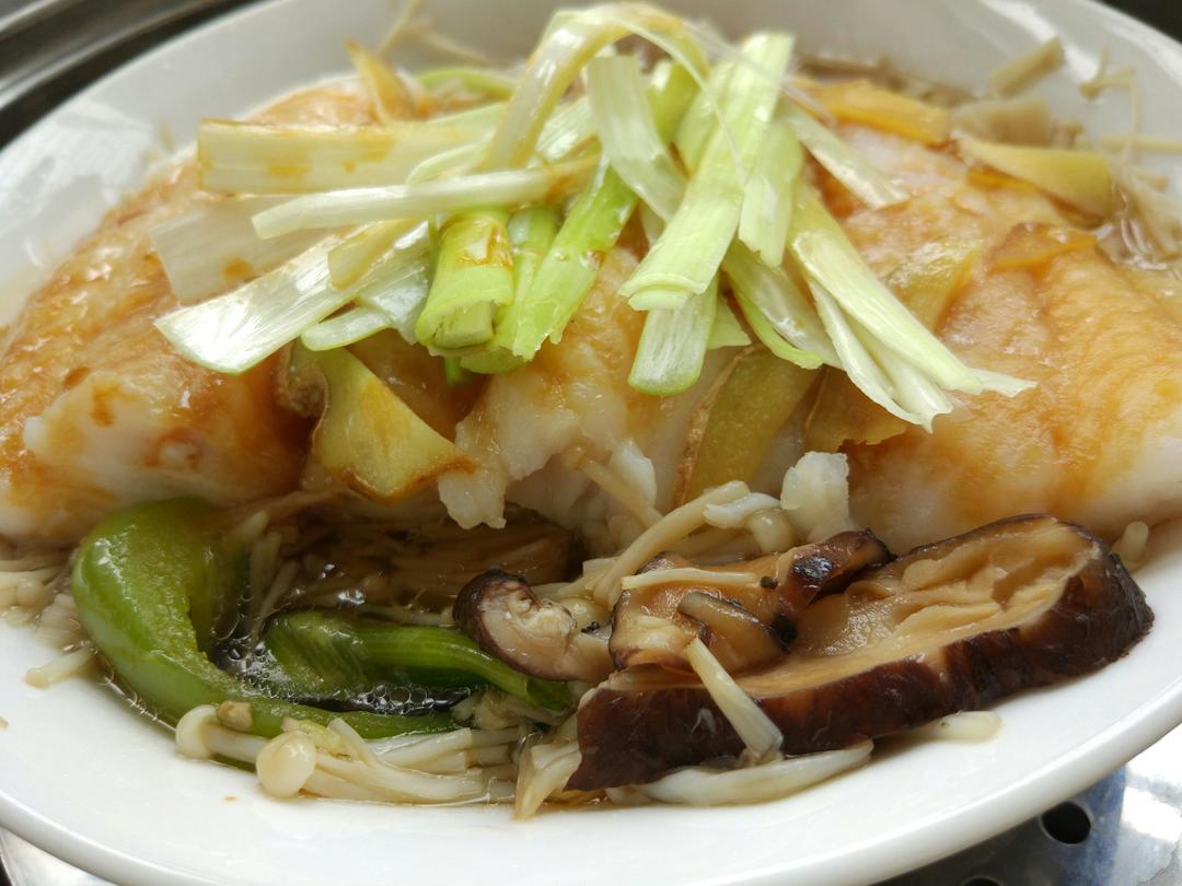 清蒸蔬菜龙利鱼 超级下饭