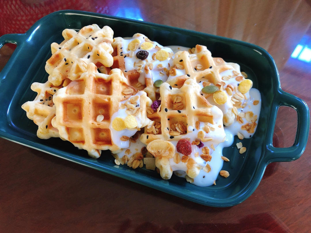 无泡打粉华夫饼(早餐机版)