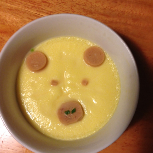 小猪蛋羹