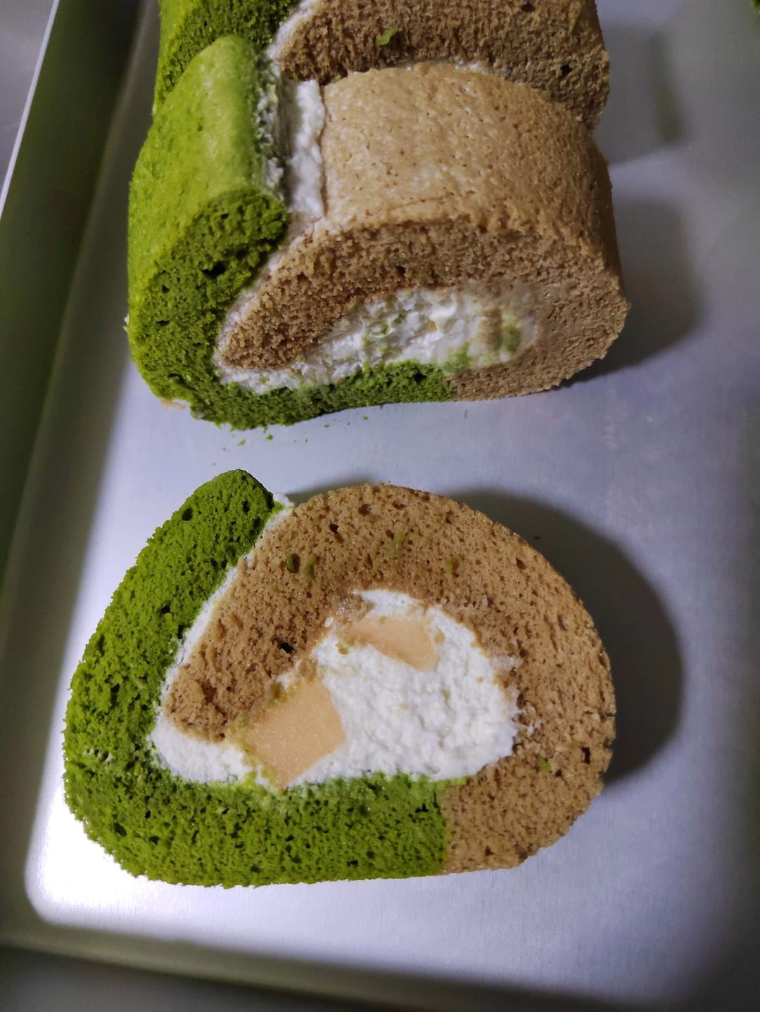 日式抹茶蛋糕卷