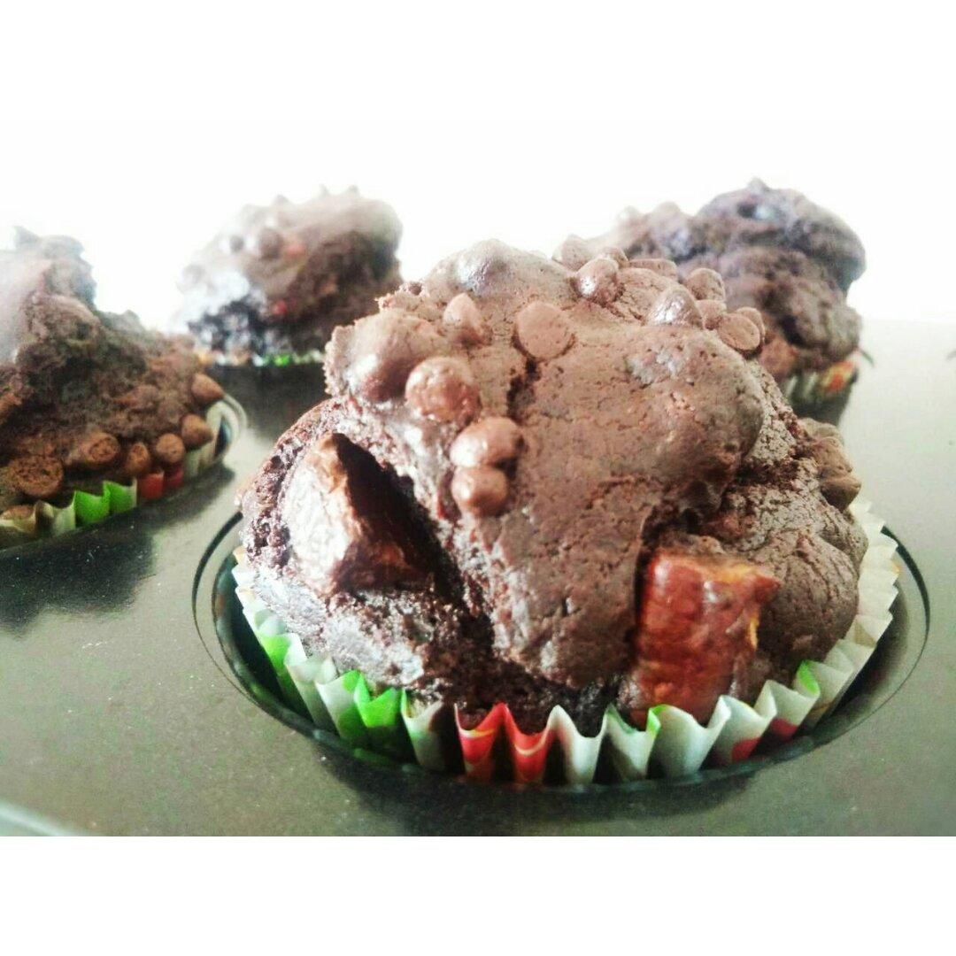浓情巧克力摩卡马芬<Chocolate Espresso Muffins>