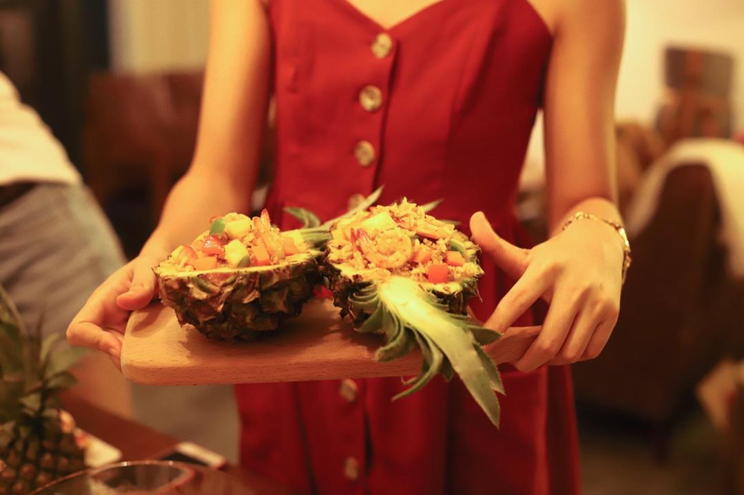 颜值担当菠萝炒饭