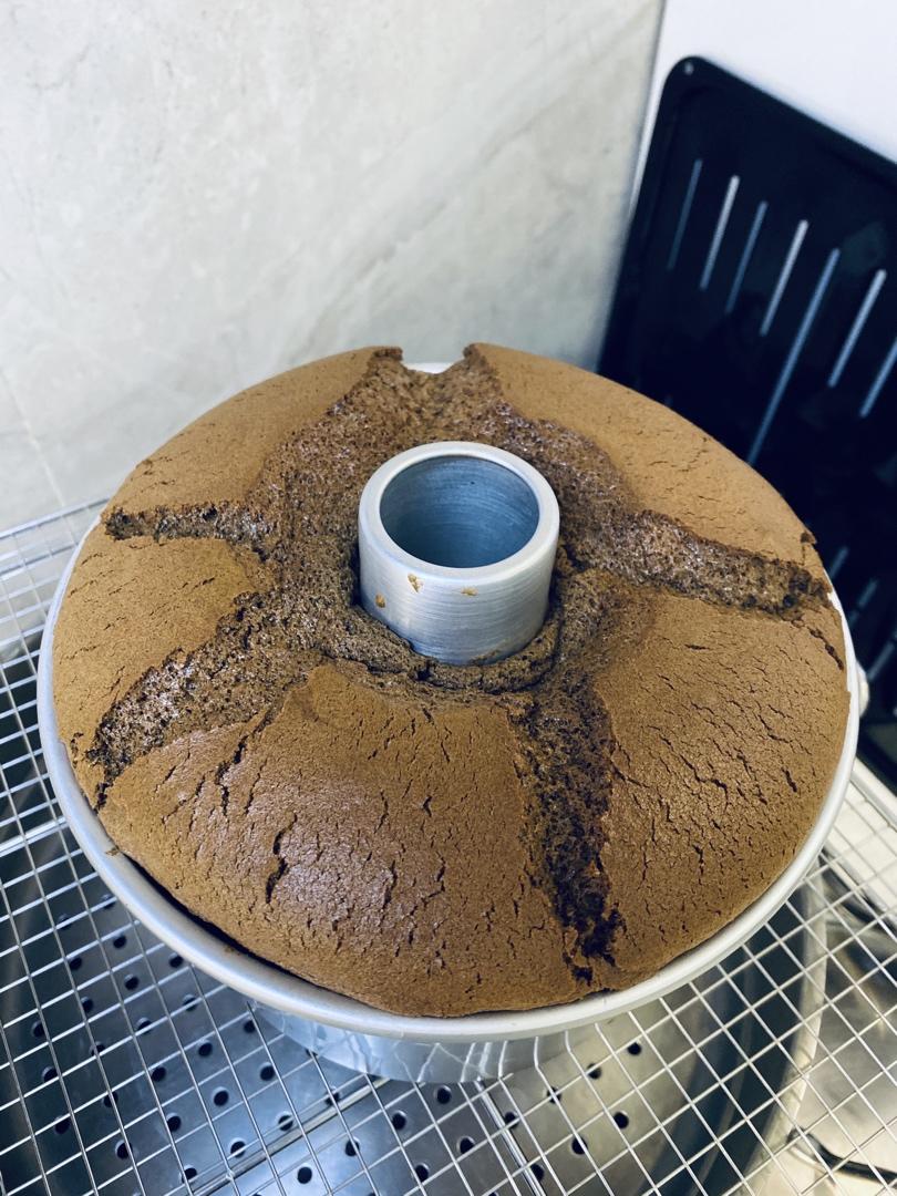 巧克力淡奶油戚风