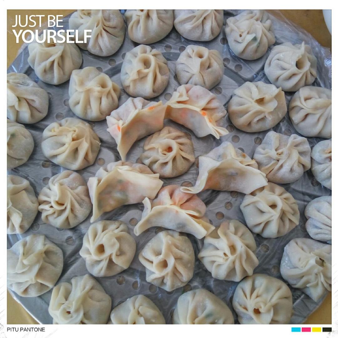 没有皮冻的小笼灌汤包