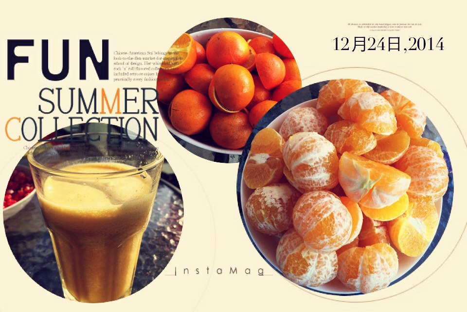 百分百鲜榨橙汁