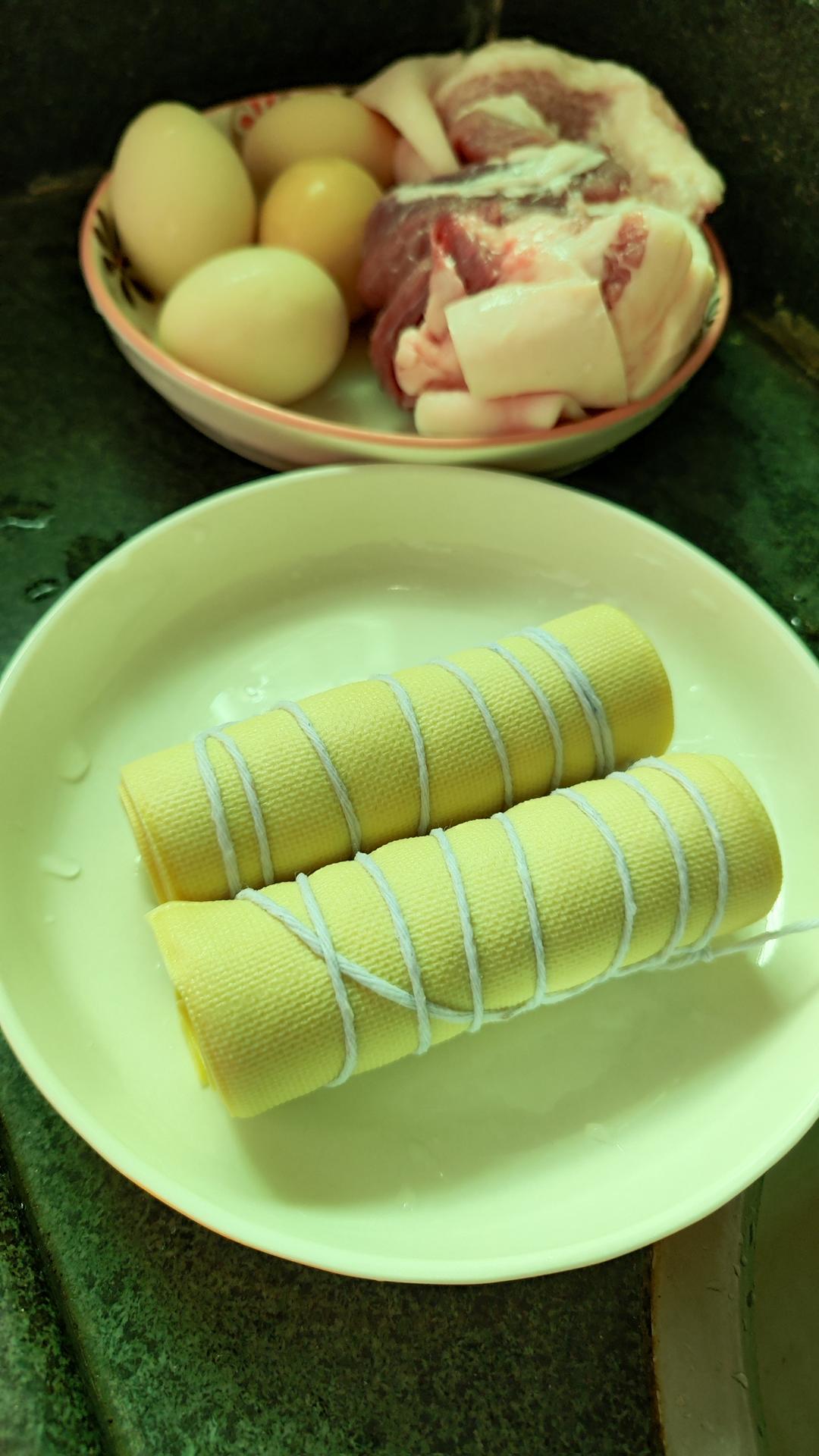 香卤豆皮