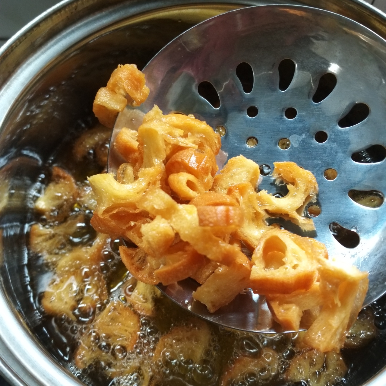 油条酥简易制作方法(饭团、寿司夹馅)的做法 步骤4