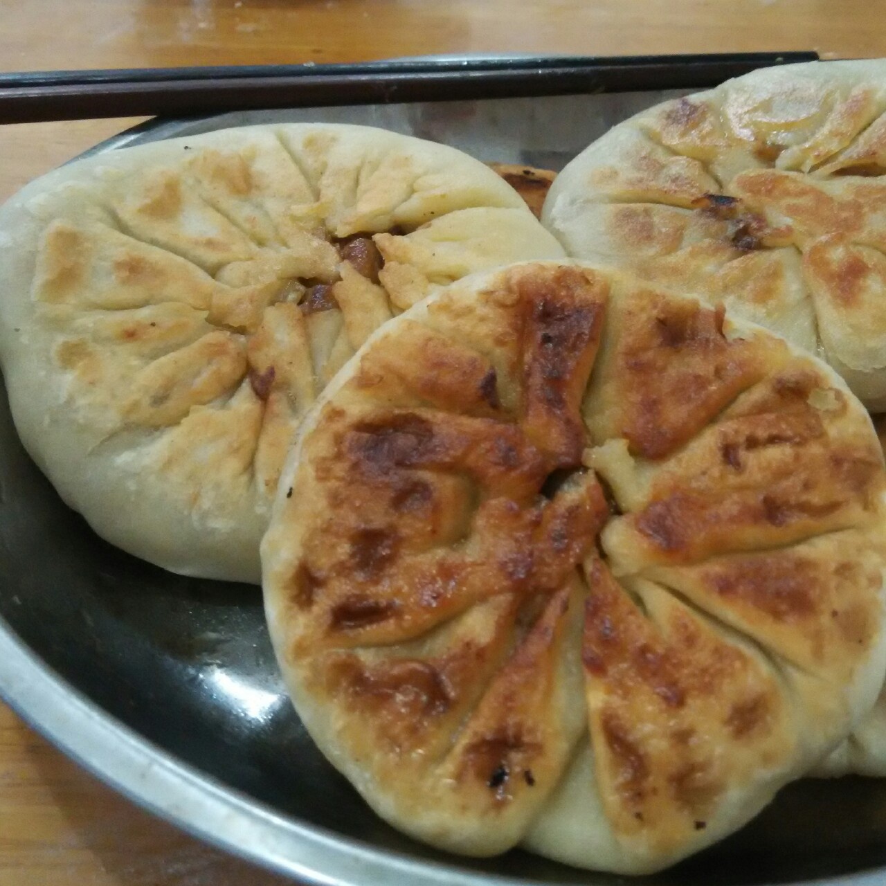 尖椒茄子馅饼