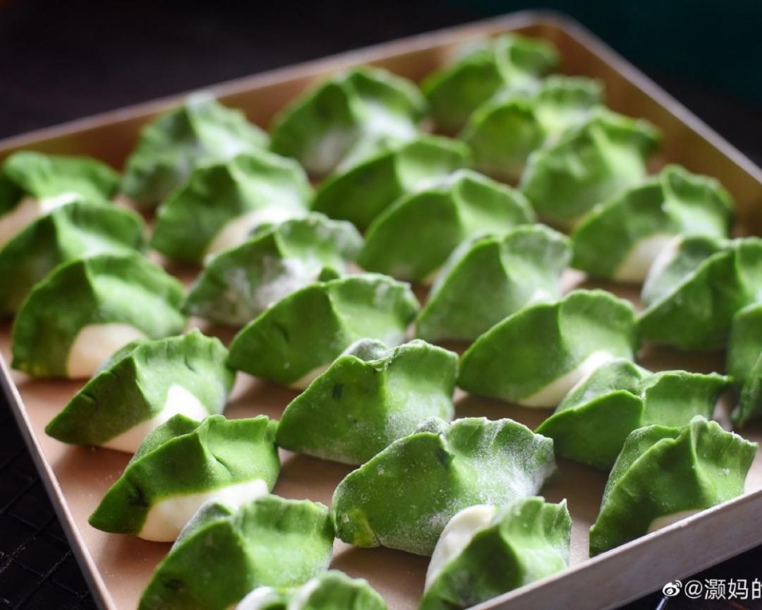 美善品版翡翠白玉饺的做法