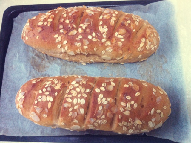 全麦杂粮乳酪面包