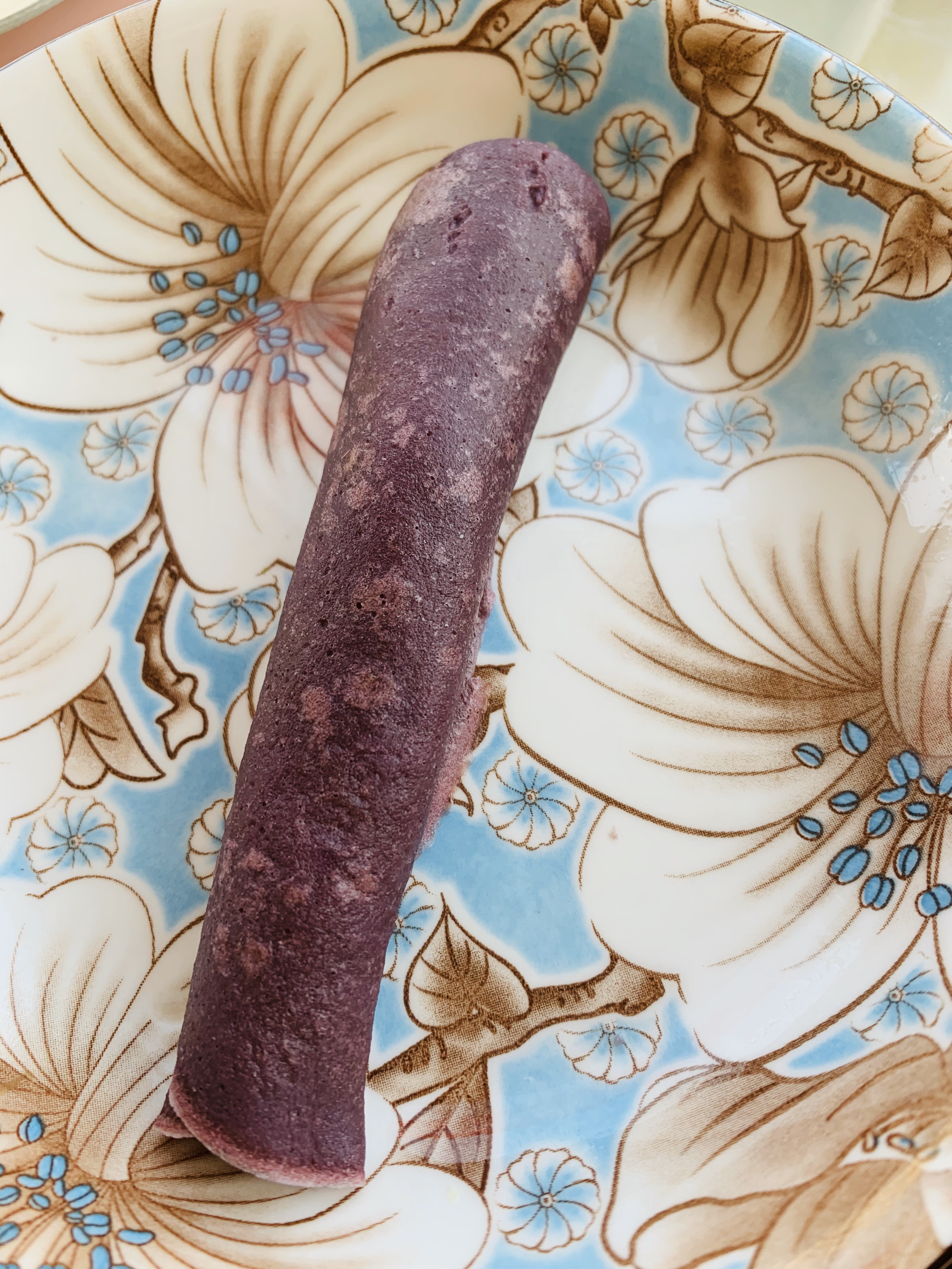 宝宝辅食：紫薯蛋卷的做法