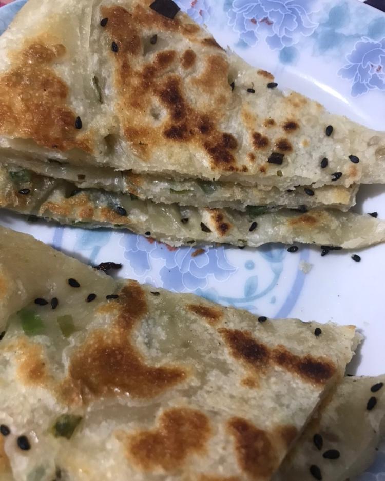 千层葱饼