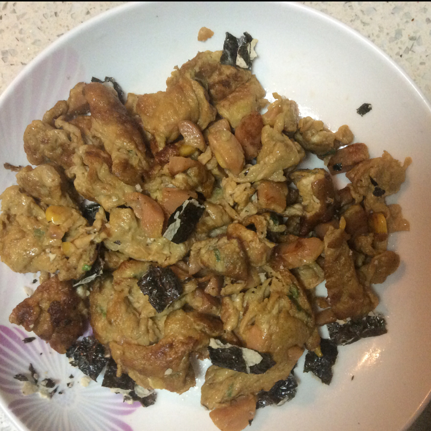 鸡蛋炒火腿