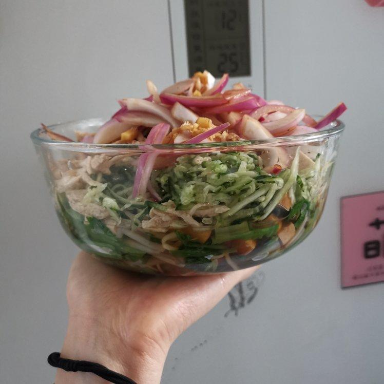 夏日巨简单快手的低脂大拉皮/凉皮/