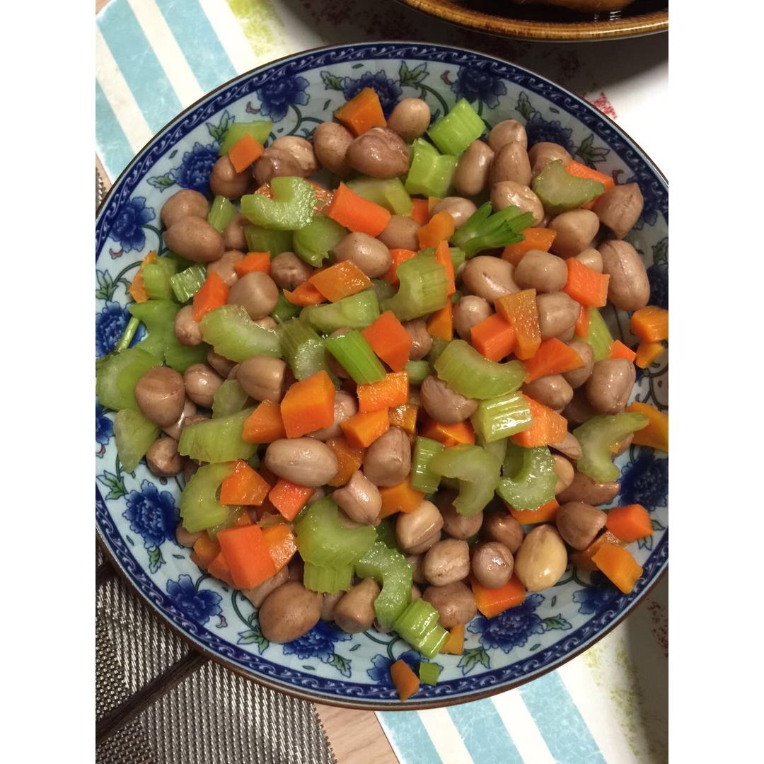 五香花生小凉菜