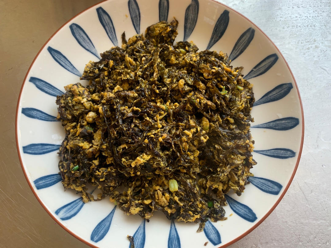 紫菜炒鸡蛋