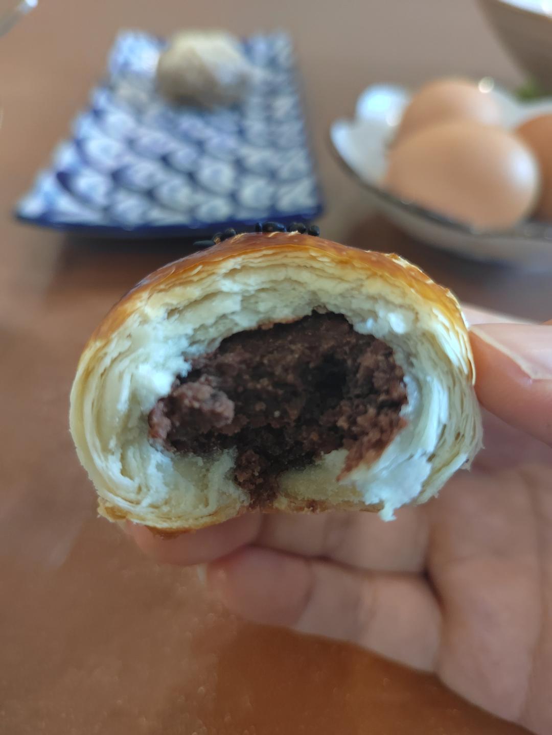 泳式鲜肉榨菜月饼