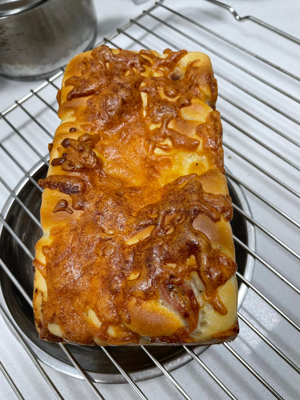 🥓洋葱培根芝士｜咸口小吐司｜大口吃肉｜超多芝士｜超满足