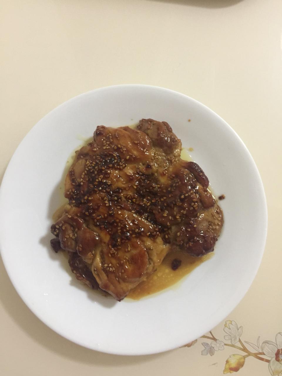 简单快手照烧鸡腿饭
