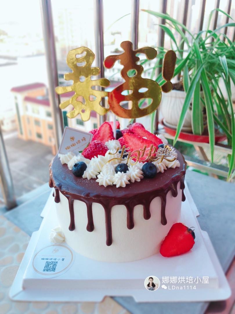 记录生日蛋糕作品