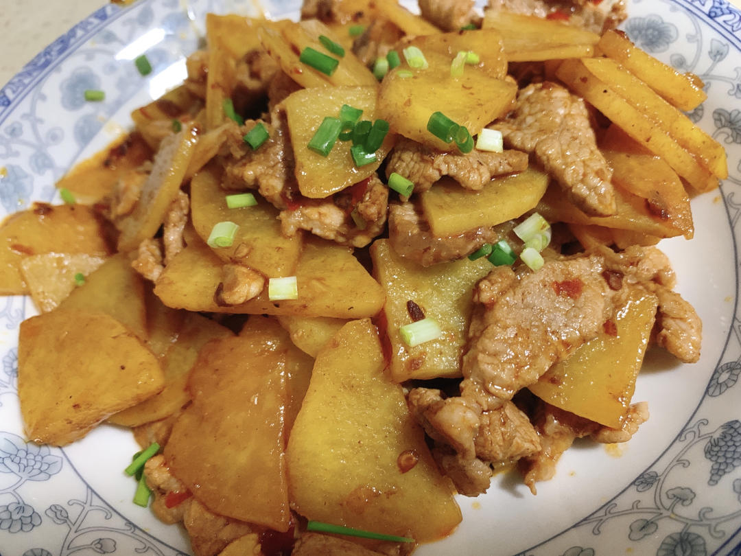 jeancsy做的土豆肉片