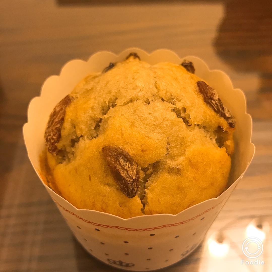 少女心的香蕉蔓越莓玛芬