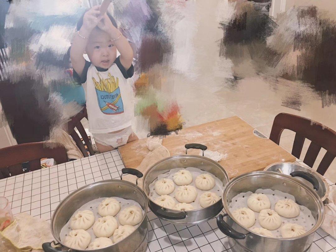 猪肉包子（附视频。一次性发酵。）