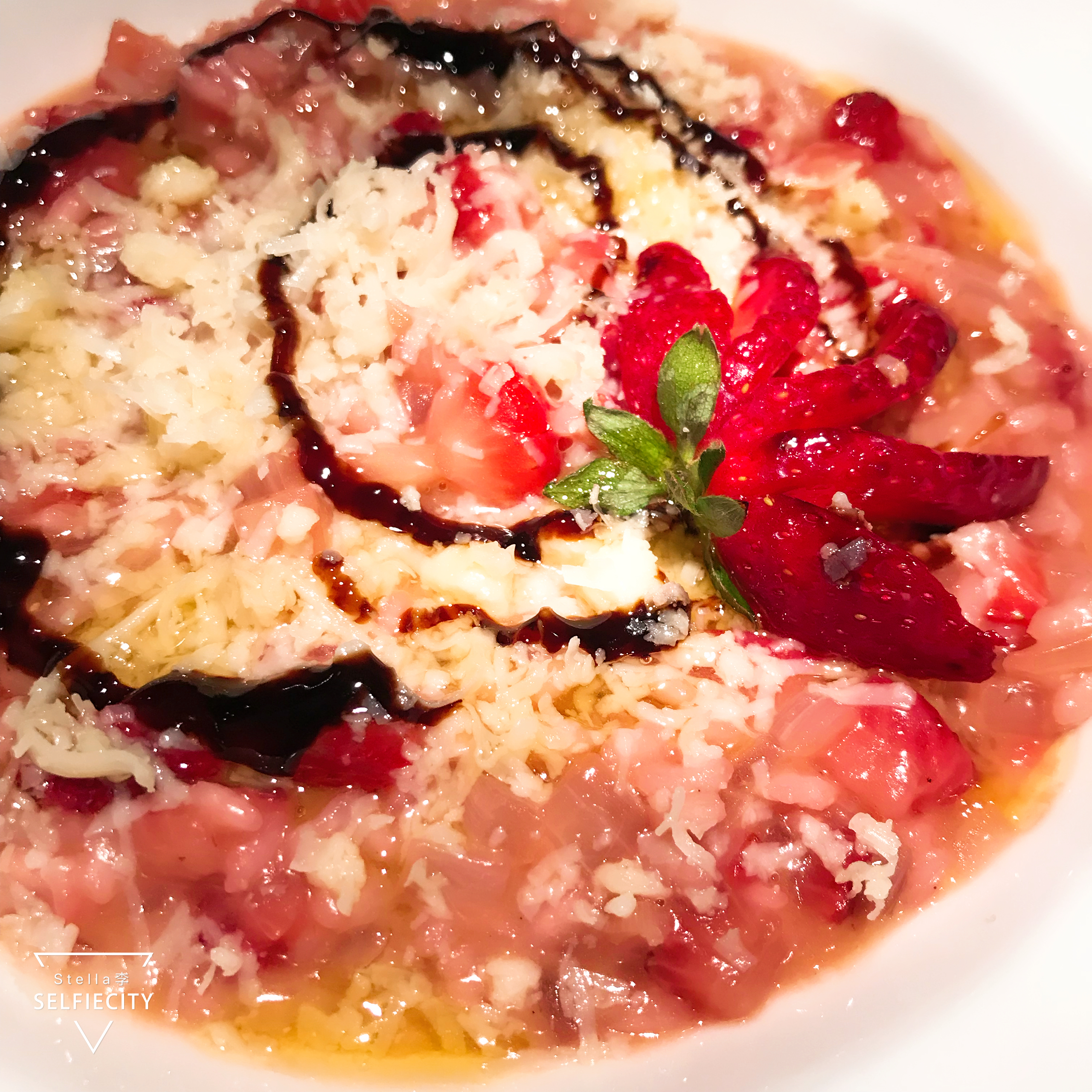 意式草莓炖饭 Strawberry Risotto的做法