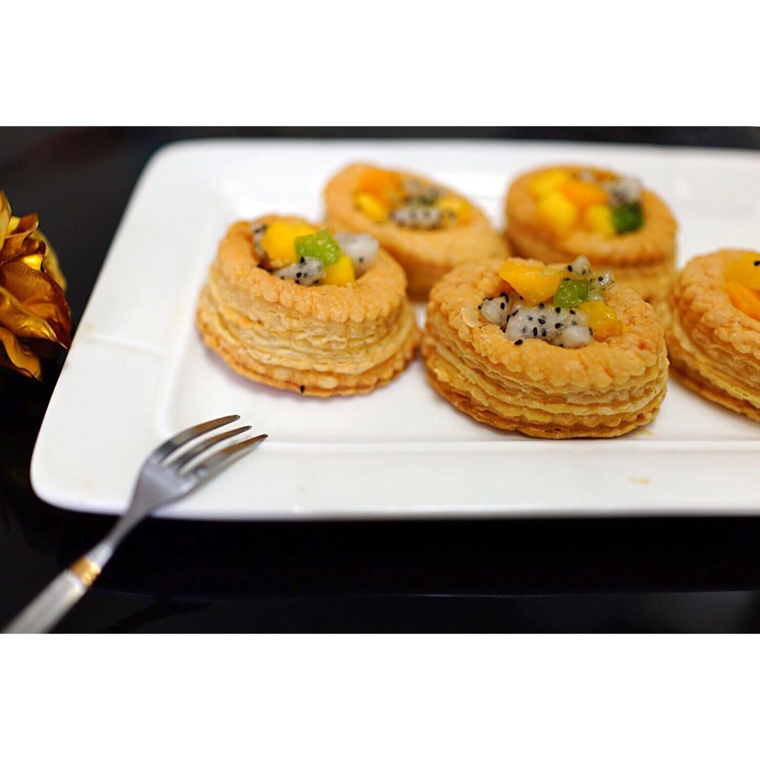 手机用户1588_bs3r做的香草奶油酥盒&水果酥盒