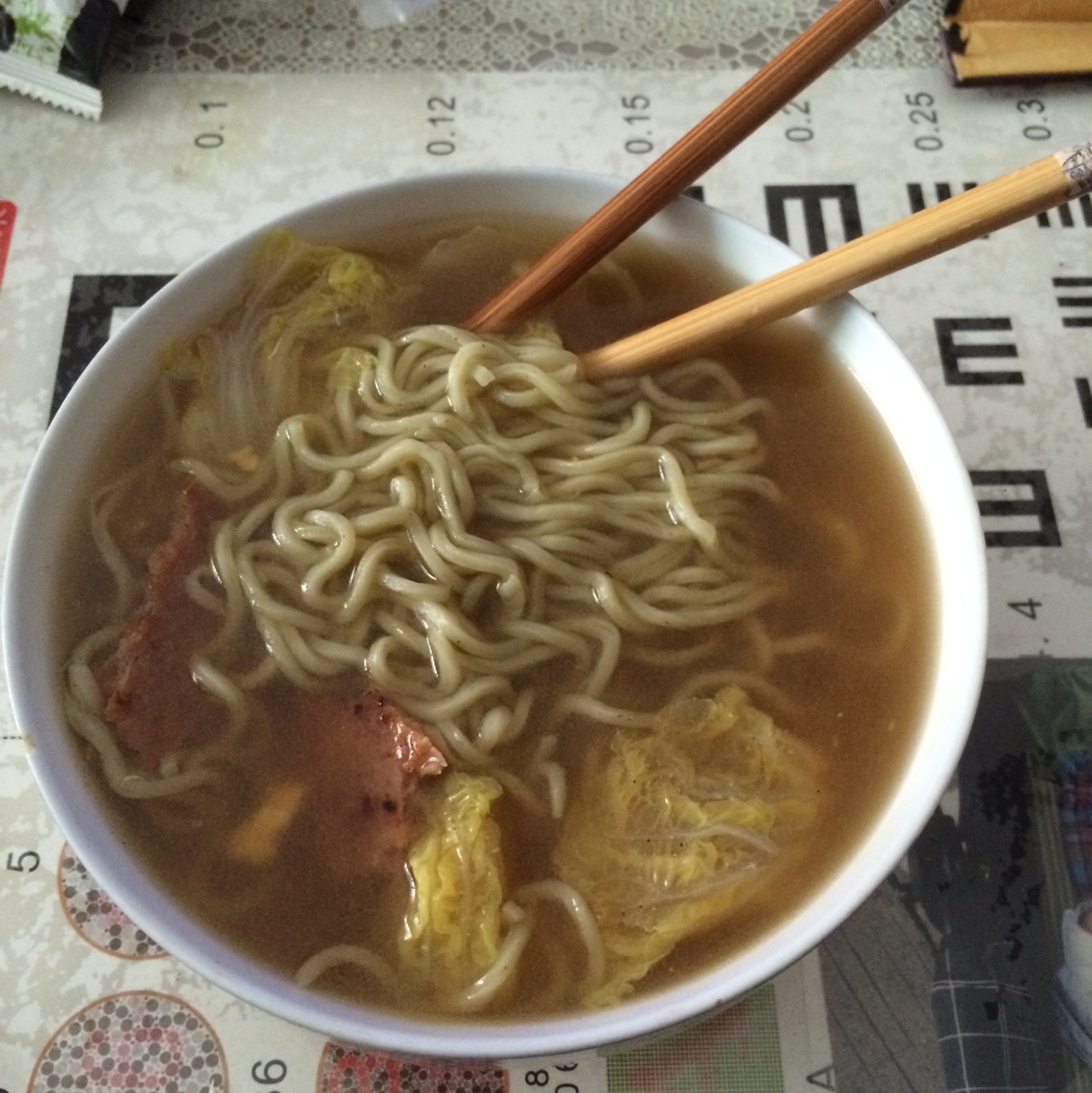 鸡蛋汤面