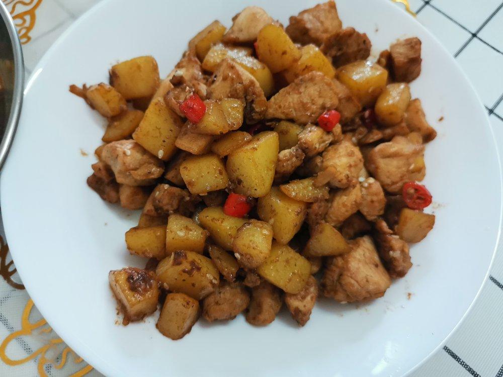 简单零失败‼️比烧烤还好吃的孜然鸡胸肉土豆