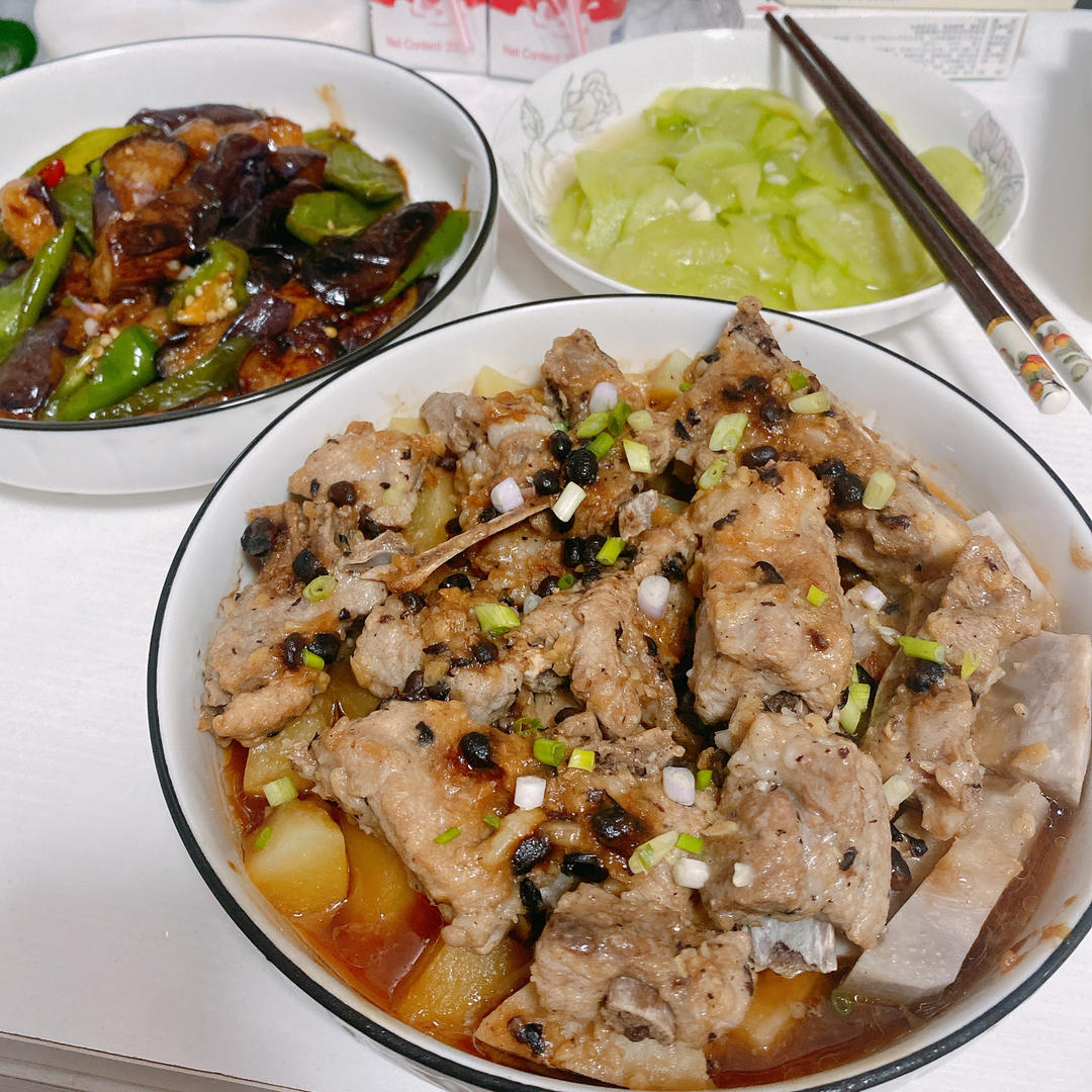 豆豉蒸排骨，这个味太绝了！！