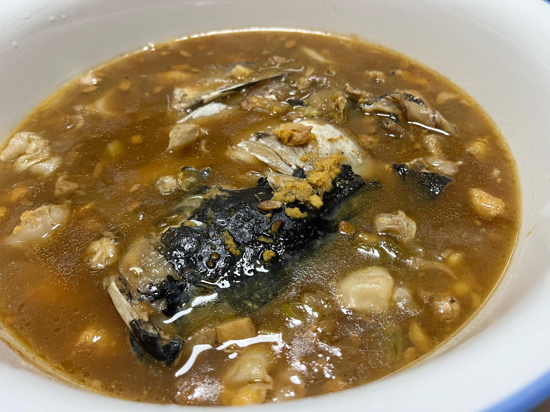 九江鱼头鱼杂烧（一切烧版）