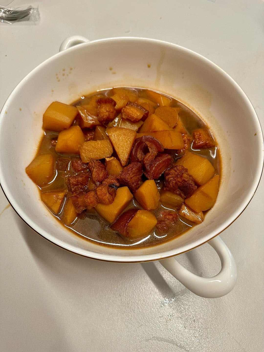 红烧肉炖土豆（丝毫不腻）