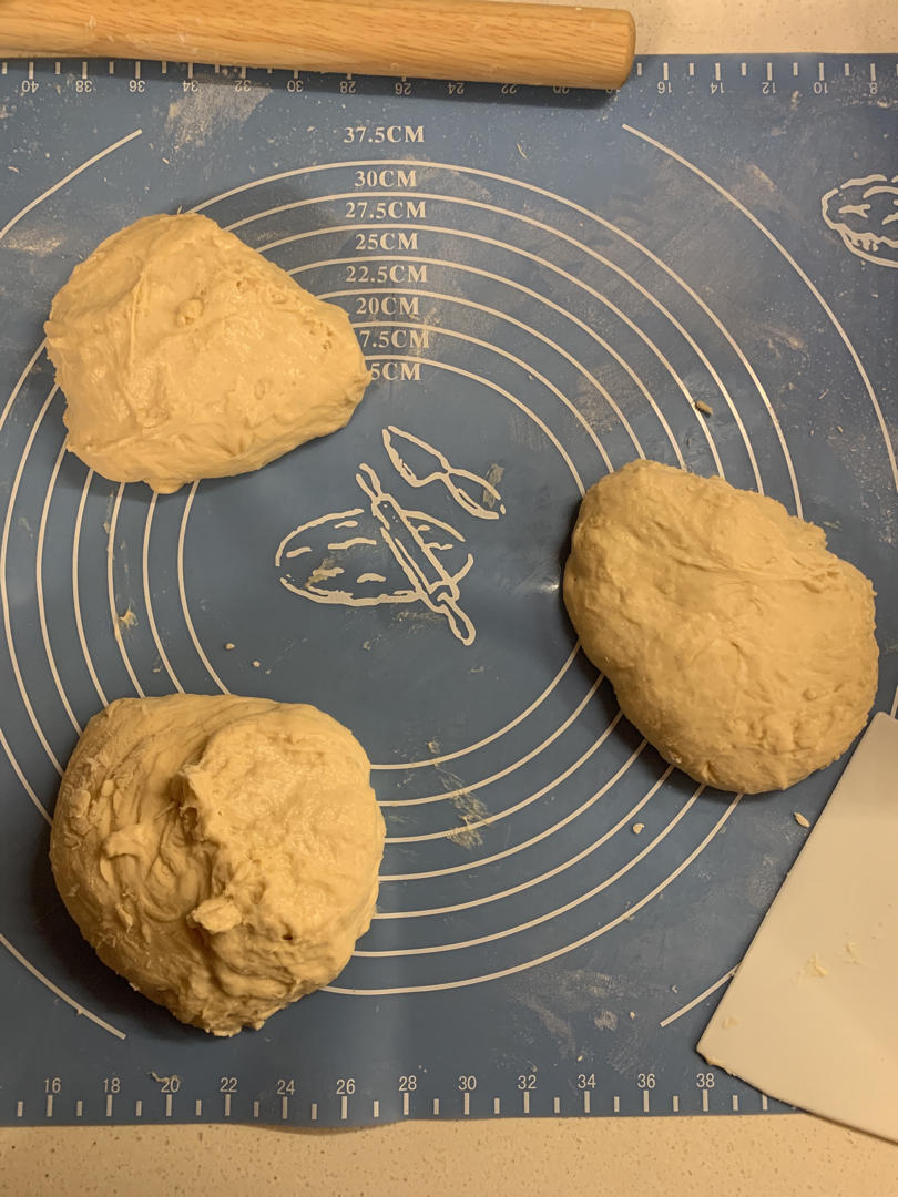 松软汉堡包胚