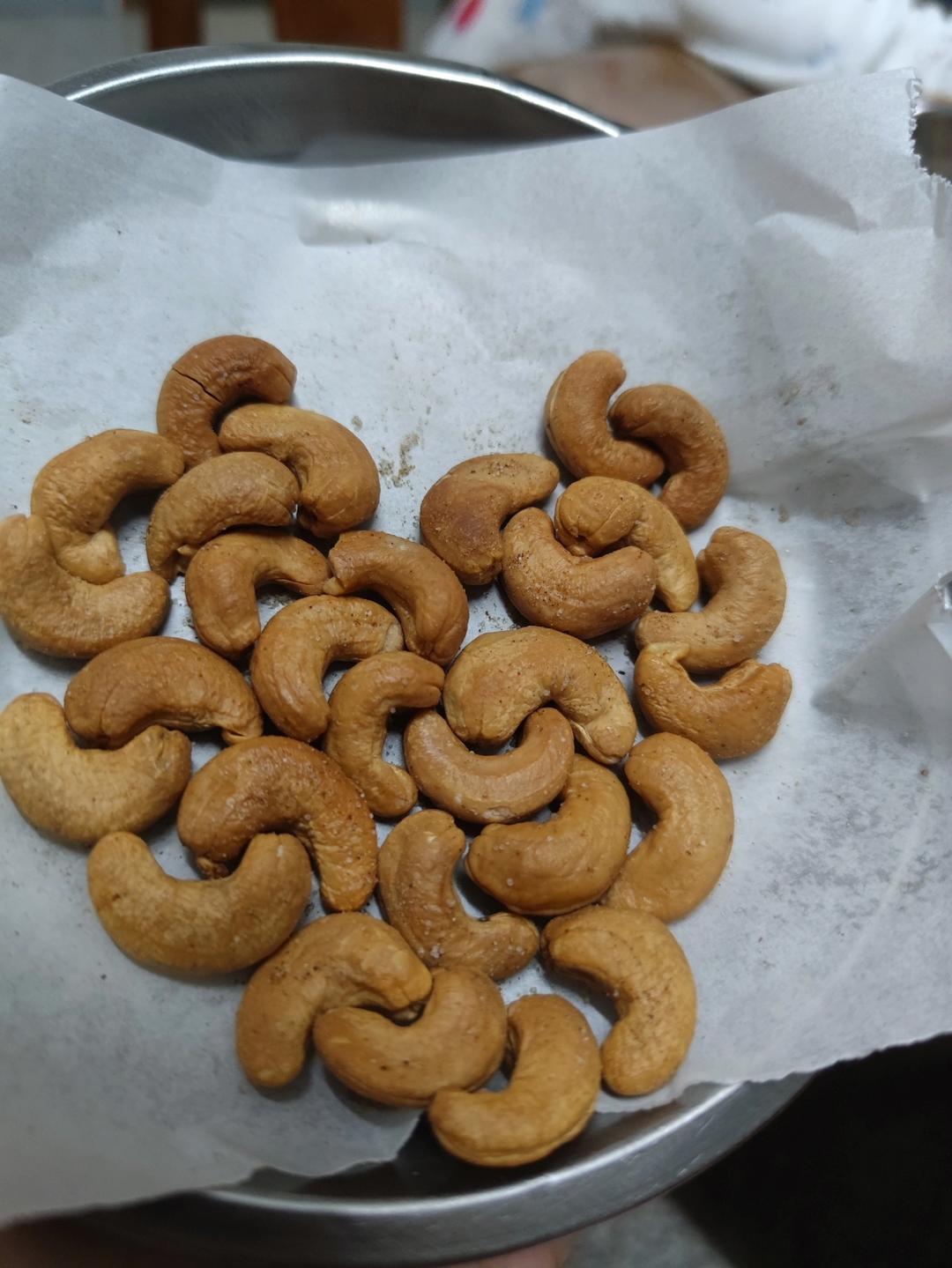 入鹭做的椒盐烤腰果空气炸锅