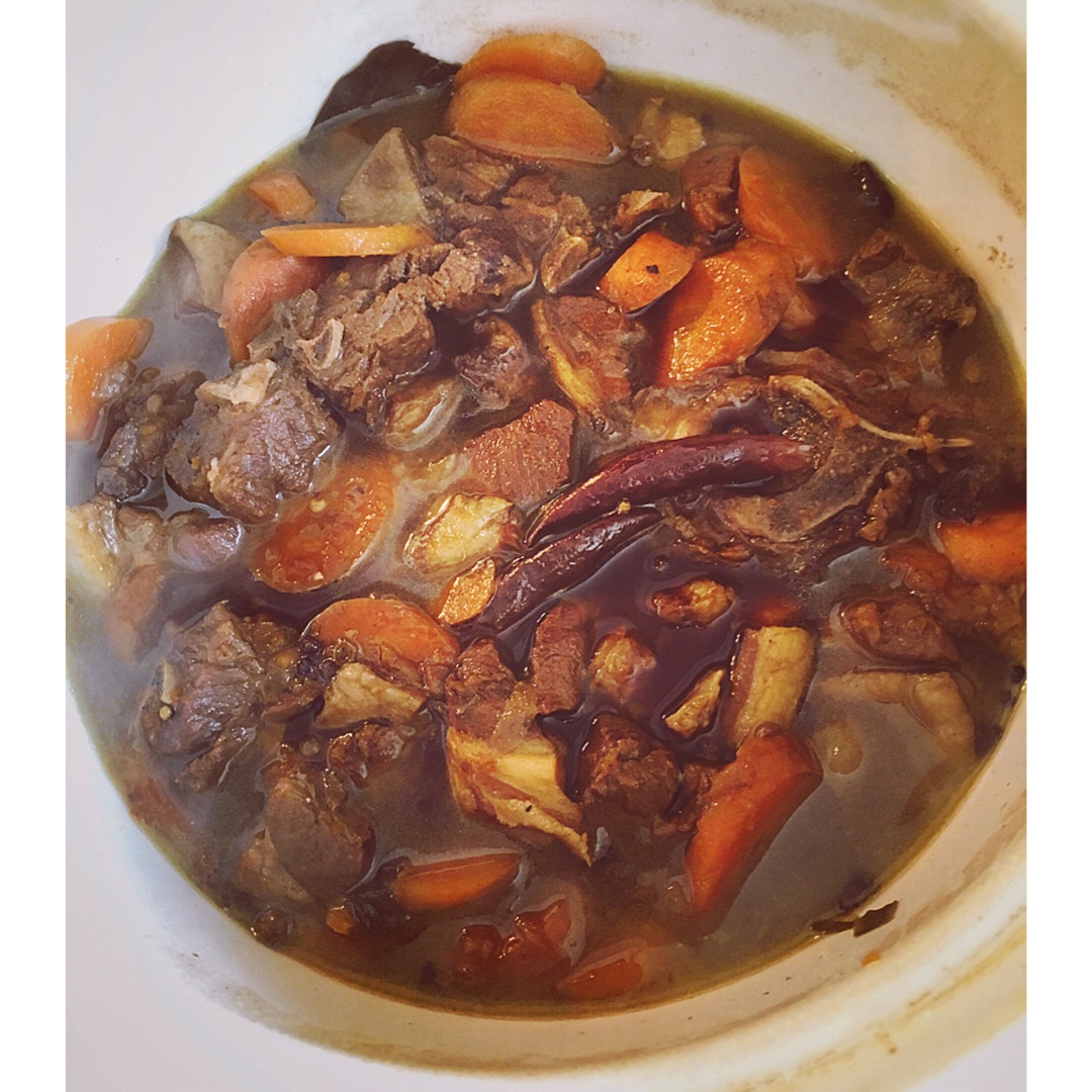 胡萝卜烧羊肉