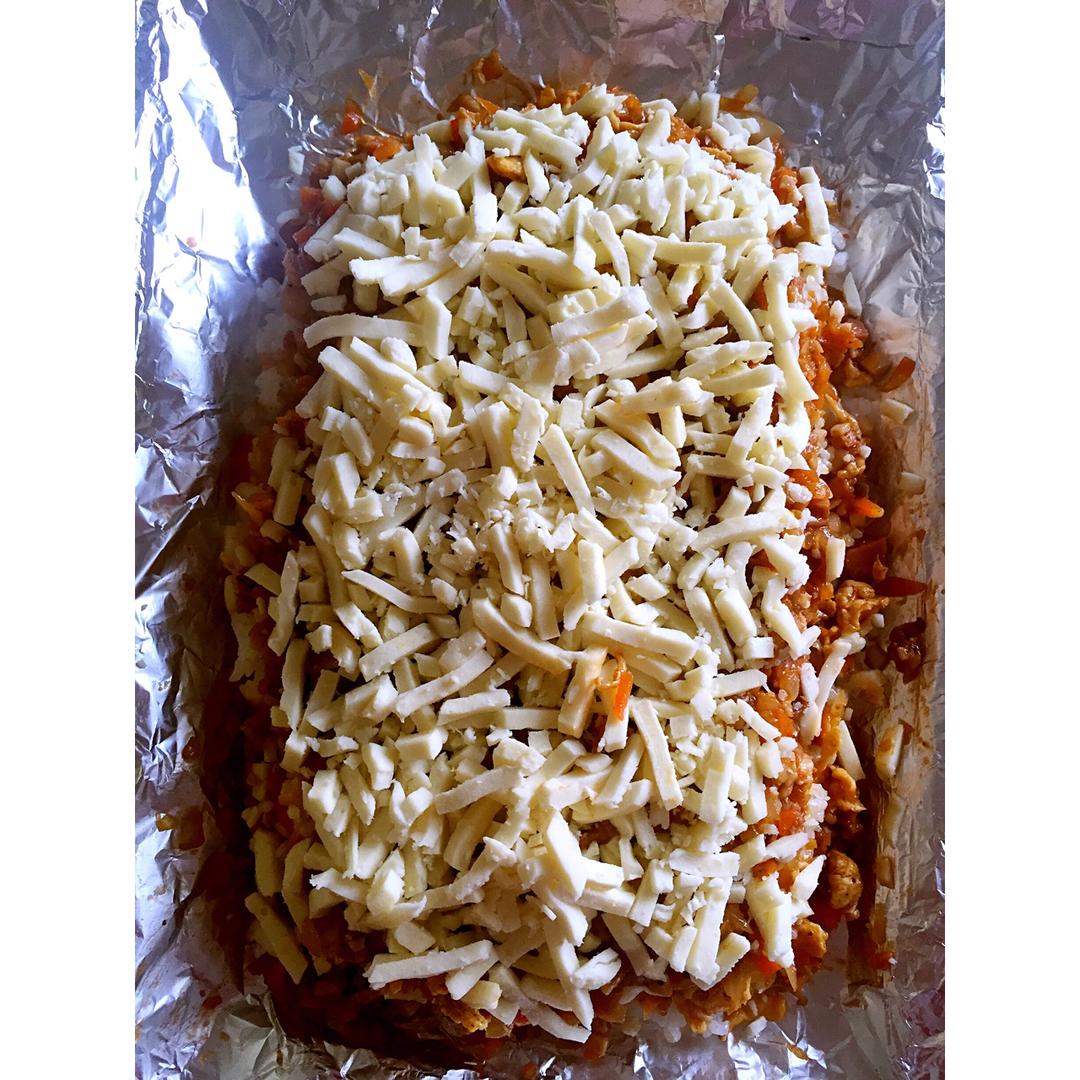 番茄鸡肉浓情焗饭【两人份】