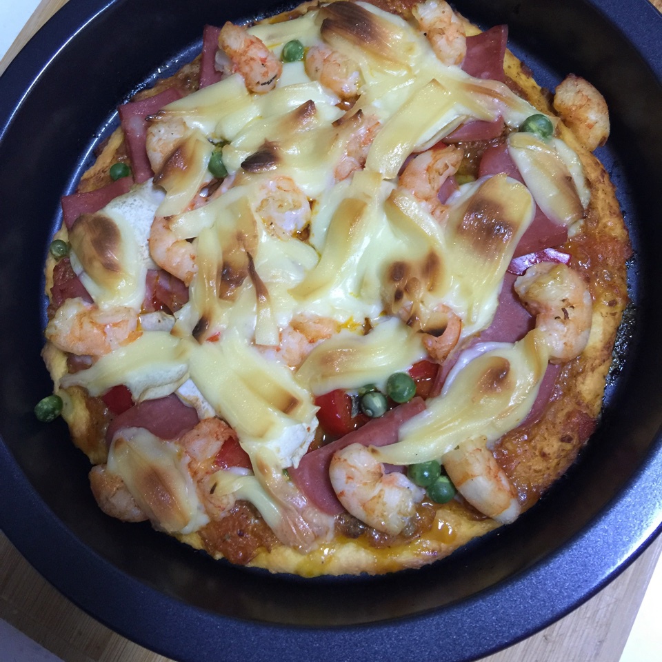 必胜客培根马苏里拉芝士披萨