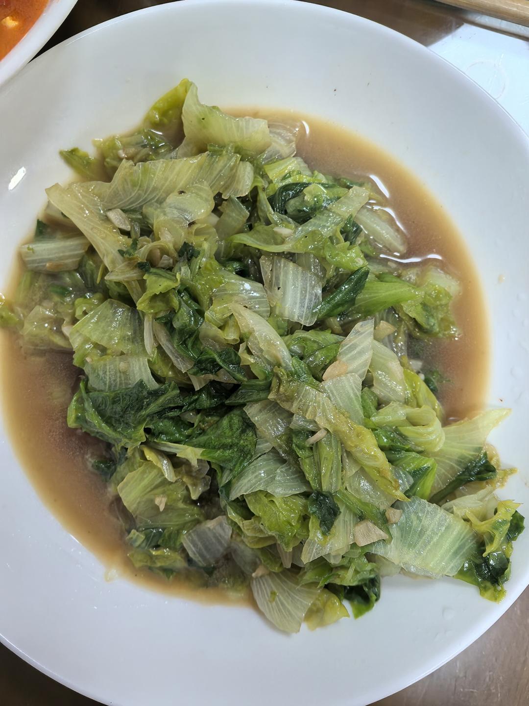 蚝油生菜