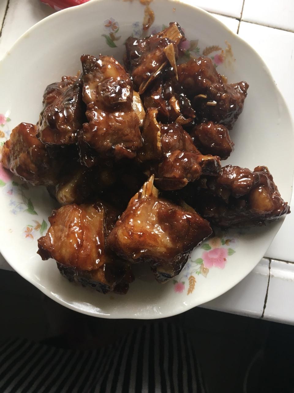 懒人版糖醋排骨