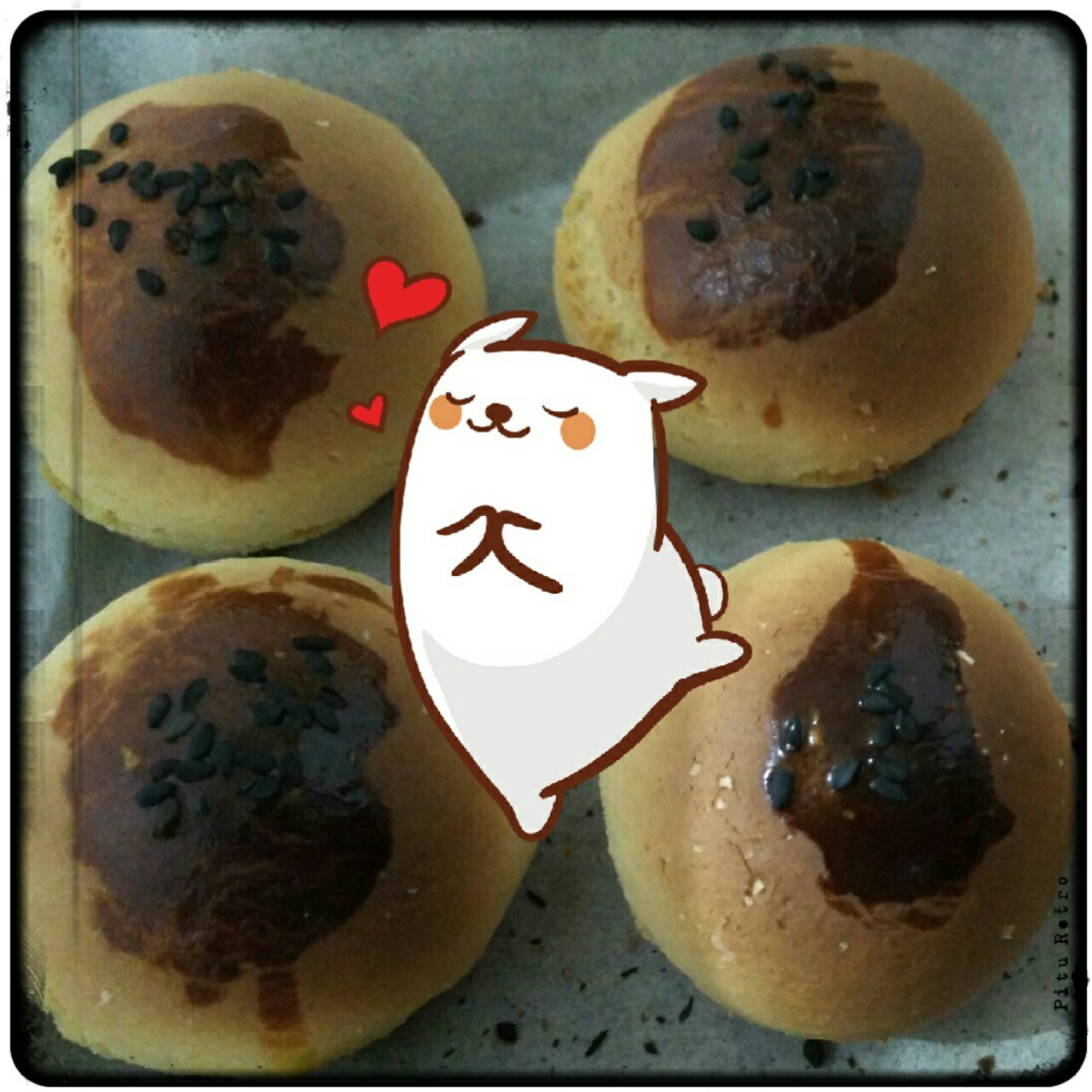 【炼乳蛋黄果子】无油 简单