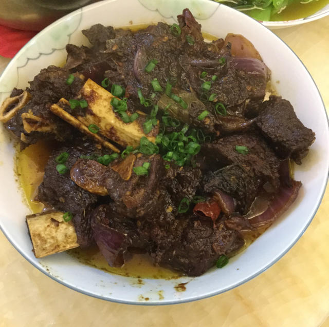 干锅孜然牛排骨