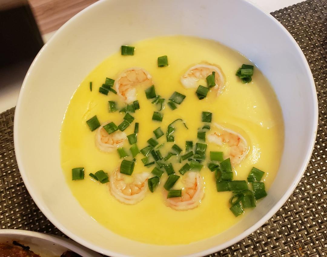 虾仁鸡蛋羹