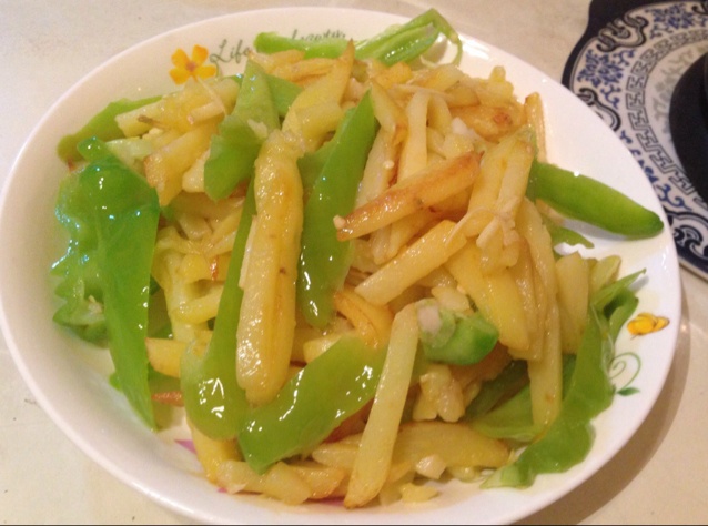 青椒土豆丝